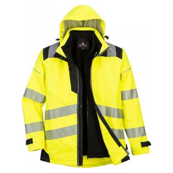 Portwest KURTKA ROBOCZA 3W1 PW365YBR ŻÓŁTA L
