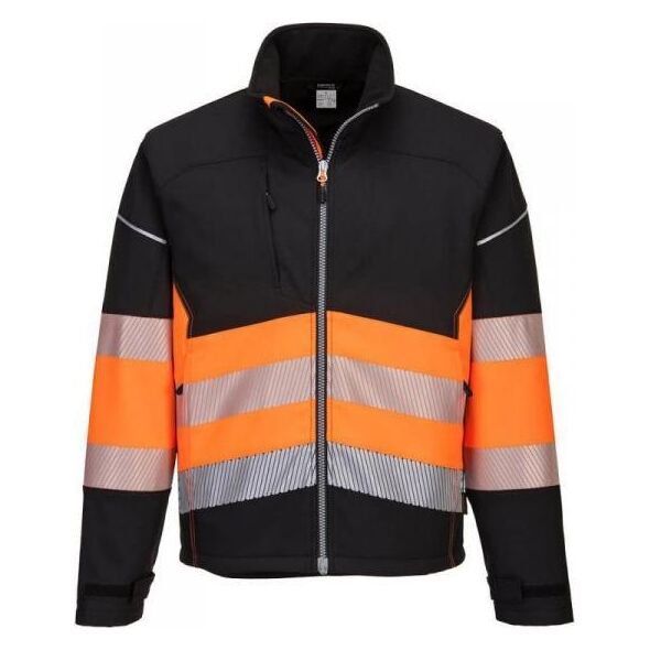 Portwest KURTKA OSTRZEGAWCZA SOFTSHELL PW375BKO ROZMIAR XL