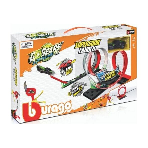 Bburago Tor samochodowy GoGears Extreme Supersonic Launch W/1Car  (GXP-798036)