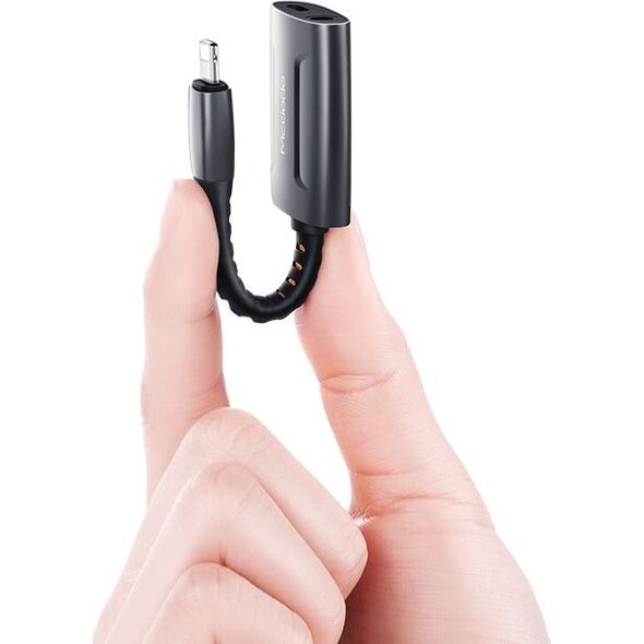 Adapter USB Mcdodo CA-6340 Lightning - Jack 3.5mm Szary