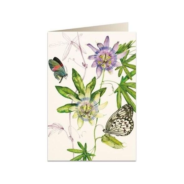 Tassotti Karnet B6 + koperta 6089 Passiflora