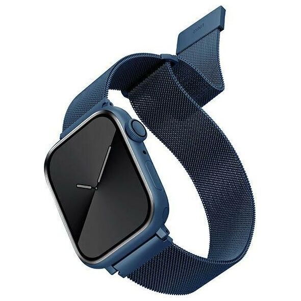 Uniq UNIQ pasek Dante Apple Watch Series 4/5/6/7/SE 38/40/41mm. Stainless Steel niebieski/cobalt blue