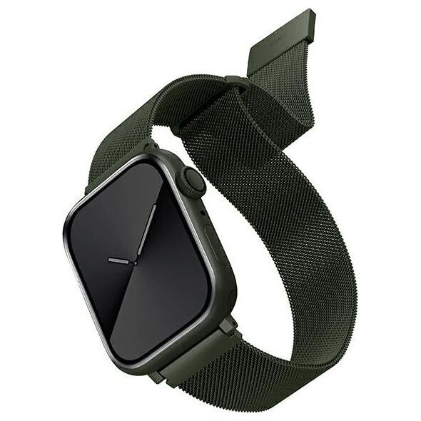 Uniq UNIQ pasek Dante Apple Watch Series 4/5/6/7/SE 38/40/41mm. Stainless Steel zielony/green