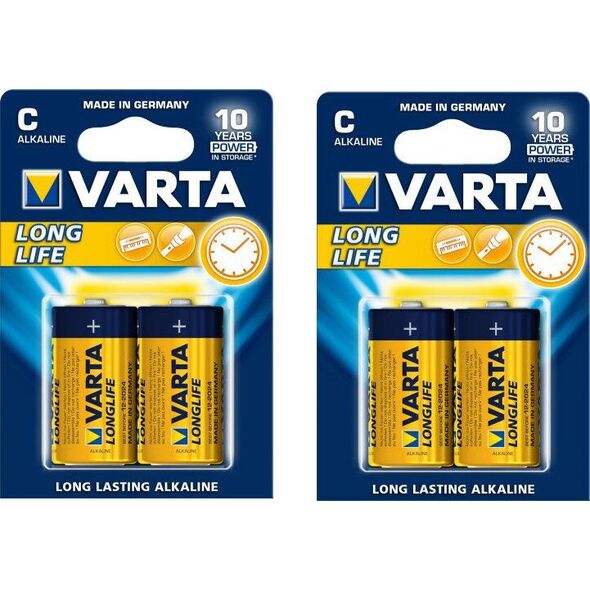 Varta Bateria LongLife C / R14 4 szt.