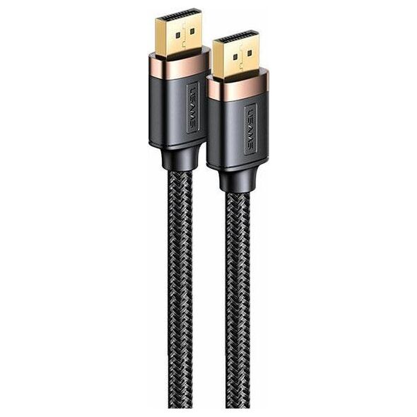 Kabel Usams DisplayPort - DisplayPort 2m czarny (6958444974231)