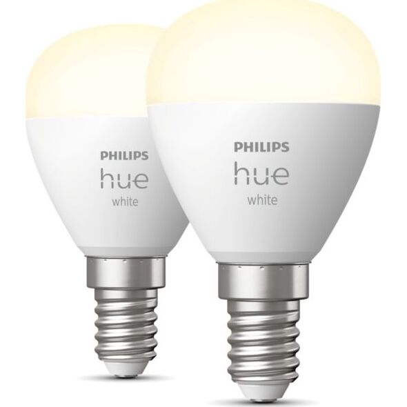 Philips Hue Żarówka E14 5.7W W BT kulka 2-pak