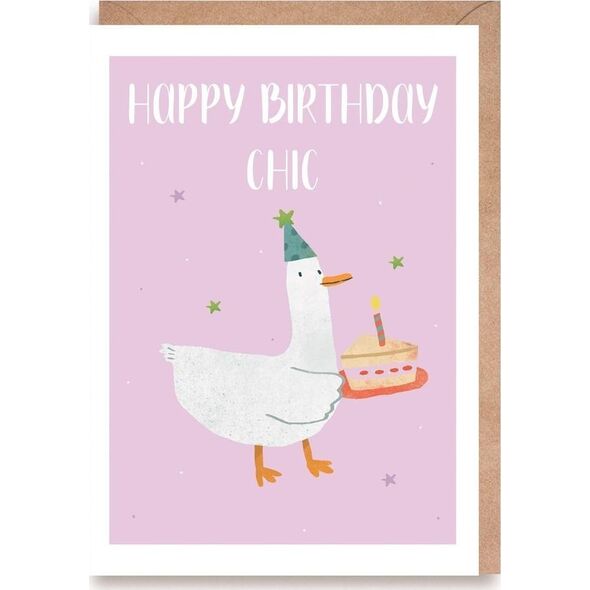 Cardie Kartka urodzinowa Happy Birthday Chic K151