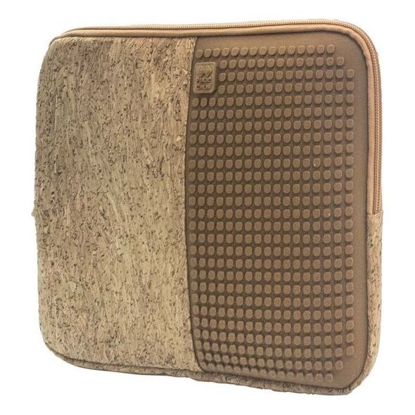 Etui na tablet Pixie Crew pokrywa tabletu Korek z płytą silikonową brązową