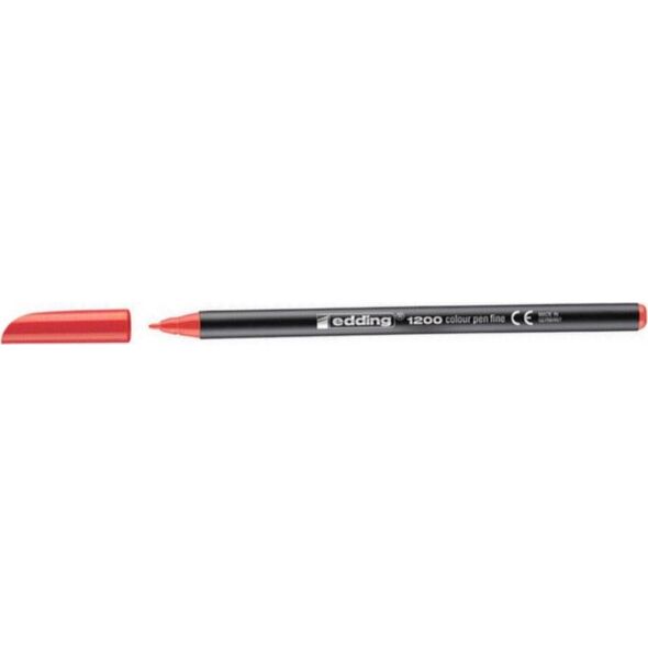 Edding sworzeń Edding1200 okrągły 3 - 4 mm czerwony