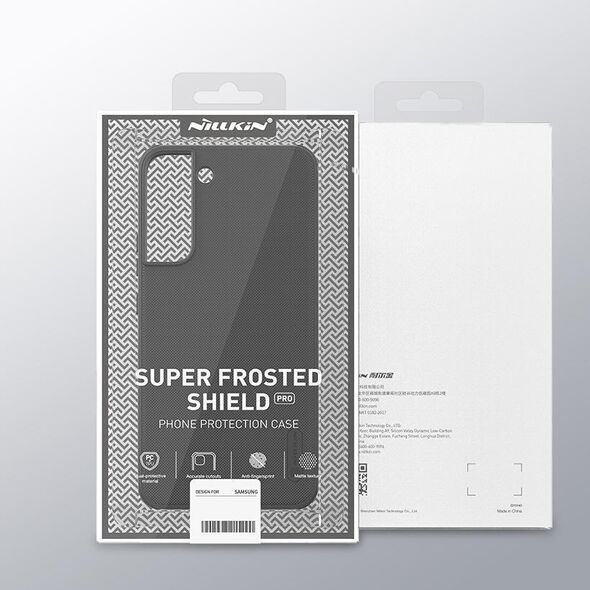 Nillkin Etui Nillkin Frosted Pro do Samsung Galaxy S22 (Niebieskie) uniwersalny