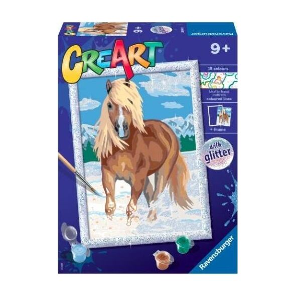 Ravensburger Malowanka CreArt dla dzieci Królewski Koń