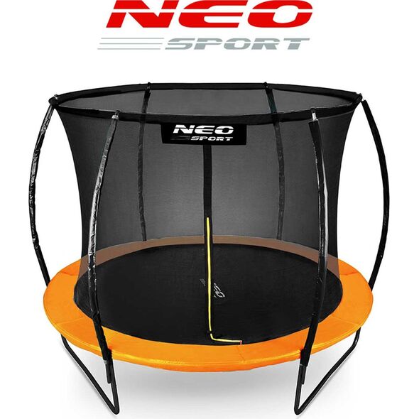 Trampolina ogrodowa Neo-Sport NS-08C201 z siatką wewnętrzną 8.5 FT 252 cm