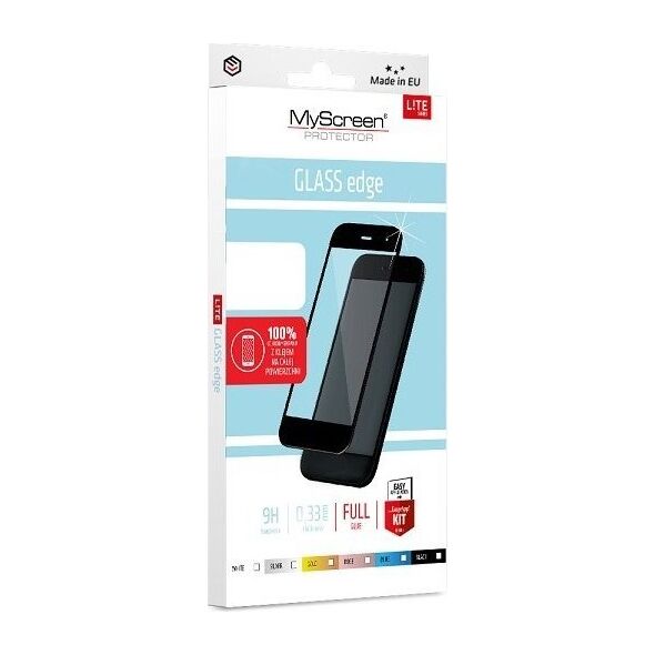 MyScreen Protector Xiaomi Mi 9 - Szkło hartowane na lekko zaokrąglone ekrany DIAMOND GLASS LITE edge FULL GLUE