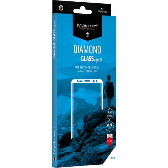 MyScreen Protector Xiaomi Mi 10 / Mi 10 Pro - Szkło hartowane na cały ekran MyScreen DIAMOND GLASS edge3D (czarna ramka)