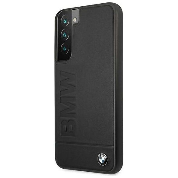 BMW Etui BMW BMHCS22MSLLBK Samsung Galaxy S22+ Plus czarny/black hardcase Signature Logo Imprint