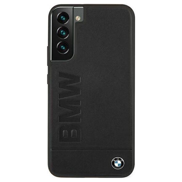 BMW Etui BMW BMHCS22MSLLBK Samsung Galaxy S22+ Plus czarny/black hardcase Signature Logo Imprint
