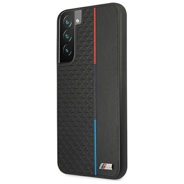 BMW Etui BMW BMHCS22MTRTBK Samsung Galaxy S22+ Plus czarny/black hardcase M Collection Triangles