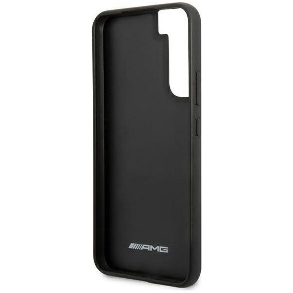 Mercedes Etui Mercedes AMG AMHCS22MGSEBK Samsung Galaxy S22+ Plus czarny/black hardcase Leather Debossed Lines