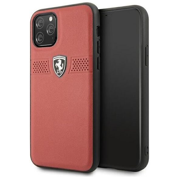 Ferrari Ferrari FEOBAHCN58RE iPhone 11 Pro 5,8" czerwony/red hardcase Off Track Leather