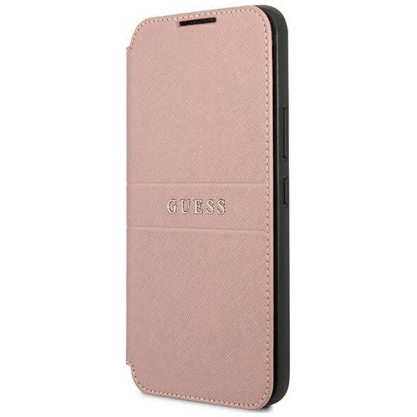 Guess Guess GUBKS22MPSASBPI S22+ S906 różowy/pink book Saffiano Stripes