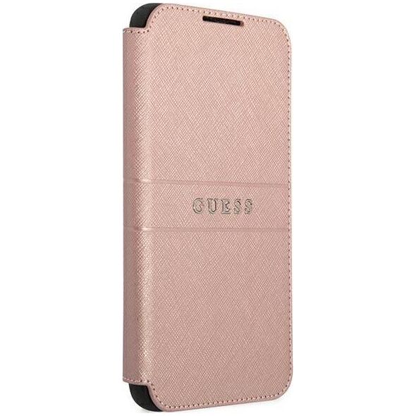 Guess Guess GUBKS22MPSASBPI S22+ S906 różowy/pink book Saffiano Stripes