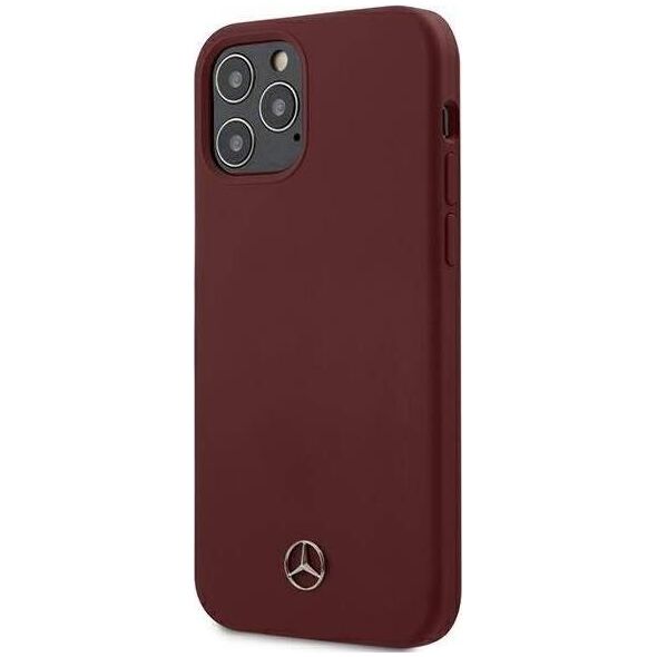 Mercedes Mercedes MEHCP12MSILRE iPhone 12/12 Pro 6,1" czerwony/red hardcase Silicone Line