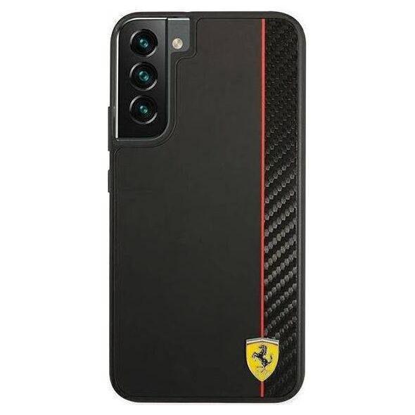 Ferrari Ferrari FESAXHCS22MBK S22+ S906 czarny/black hardcase On Track Carbon Stripe