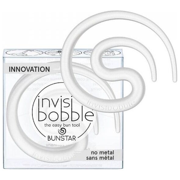 Invisibobble INVISIBOBBLE_Bunstar The Traceless Bun Tool spiralka do stylizacji koka Ice Ice Lady