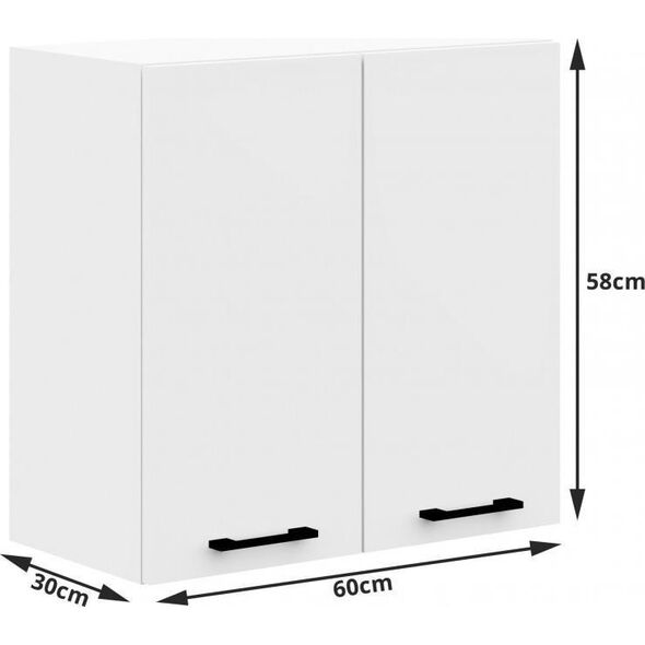 Fabryka Mebli Akord WISZĄCA SZAFKA KUCHENNA OLIWIA W 60cm BIAŁA