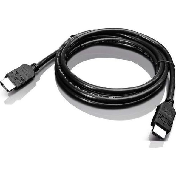 Kabel Lenovo HDMI - HDMI 2m czarny (00XL114)