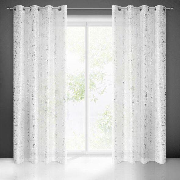 Eurofirany FIRANA GOTOWA FEZA 140X250 CM BIAŁY
