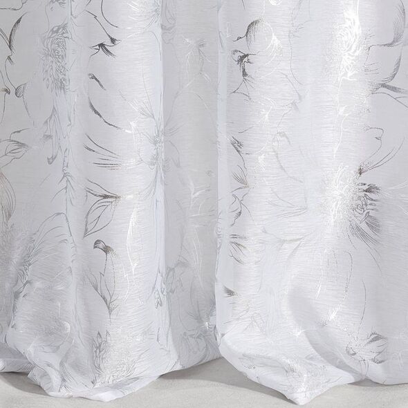 Eurofirany FIRANA GOTOWA FEZA 140X250 CM BIAŁY