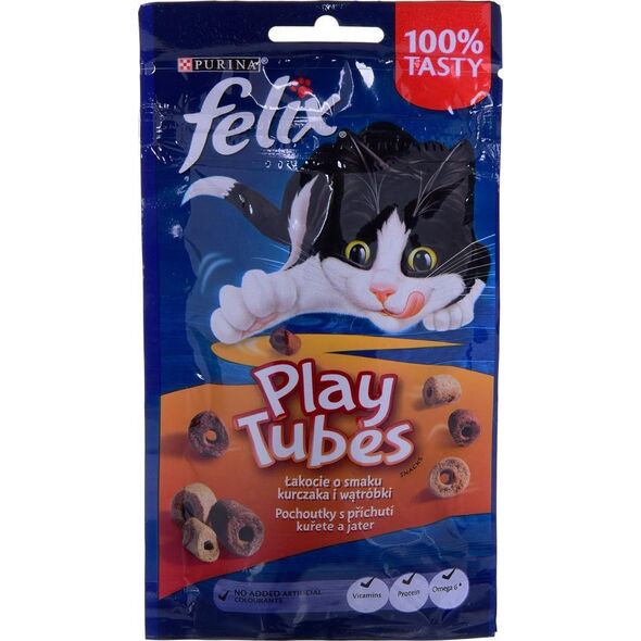 Felix Play Tubes Kurczak Wątróbka 50g