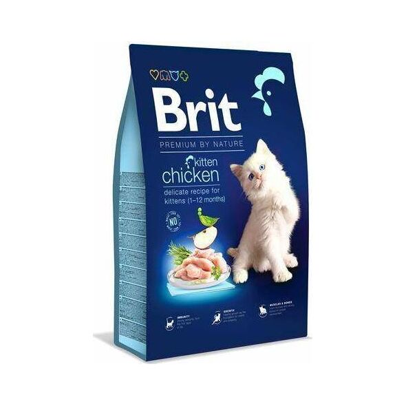 Brit Karma Dry Premium Kitten z kurczakiem 0,3 kg