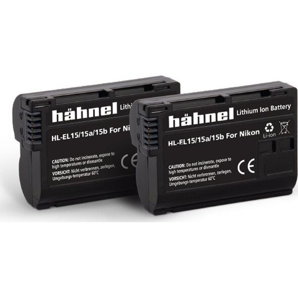 Akumulator Hahnel Hähnel Battery Nikon HL-EL15HP Twin Pack