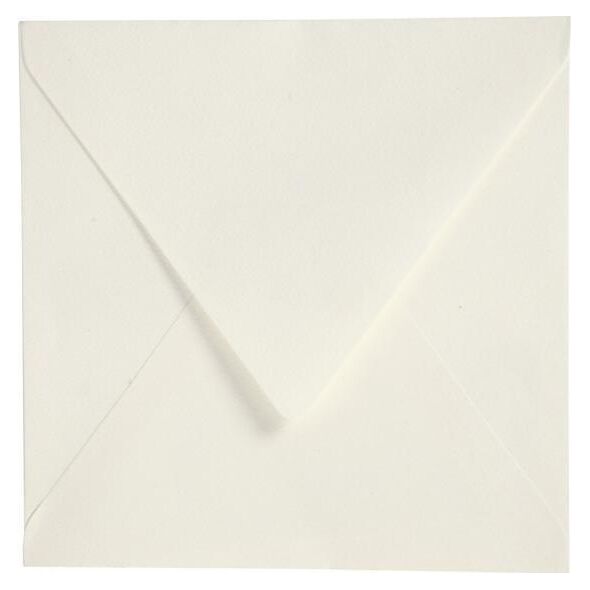 Focus Focus Envelope 160x160 Raw White 120g 50 Pcs