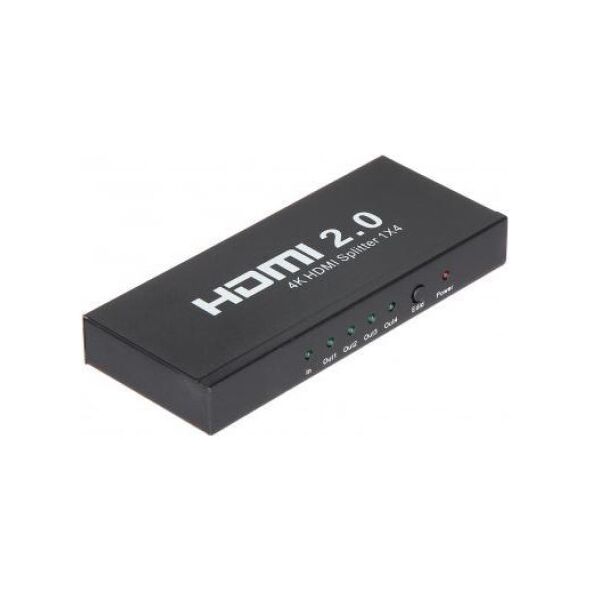 System przekazu sygnału AV ROZGAŁĘŹNIK HDMI-SP-1/4-2.0