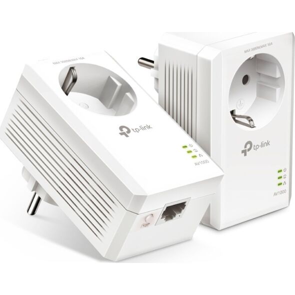 TP-Link INTD TP-LINK Powerline TL-PA7019P Kit AV1000 1-Port - Stromnetz (Powerline)