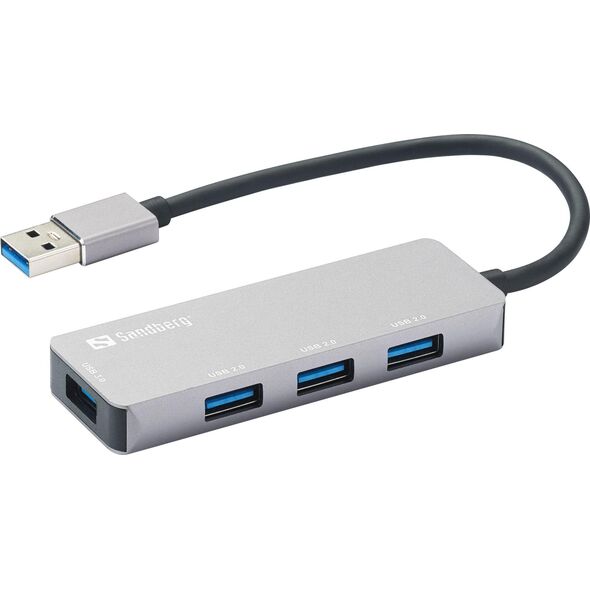 HUB USB Sandberg Saver 4x USB-A 2.0 (333-67)