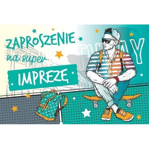 Armin Style Zaproszenie ZA-96 (10szt.)