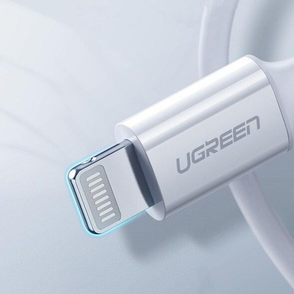 Kabel USB Ugreen USB-C - Lightning 2 m Biały (6957303867493)