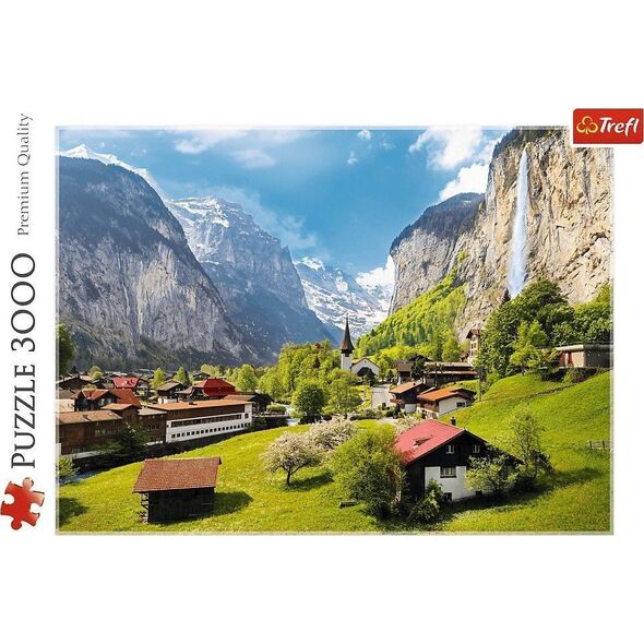 Trefl Puzzle 3000el Lauterbrunnen, Szwajcaria 33076 Trefl p4