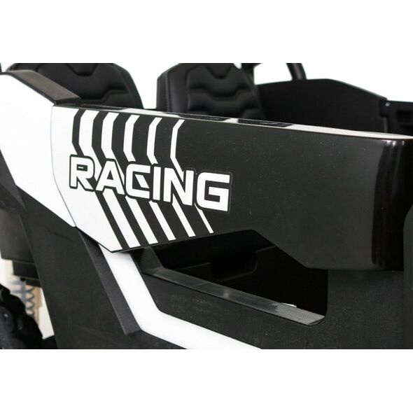 Ramiz Auto Buggy XXL ATV Racing STRONG 4x4 na akumulator Biały