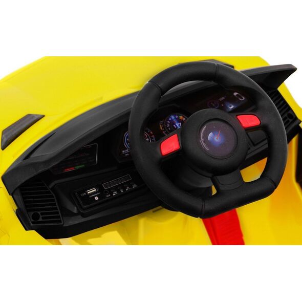 Ramiz AITO NA AKUMULATOR Future Żółty koła EVA, 2.4 GHz, USB MP3 /BBH-1188