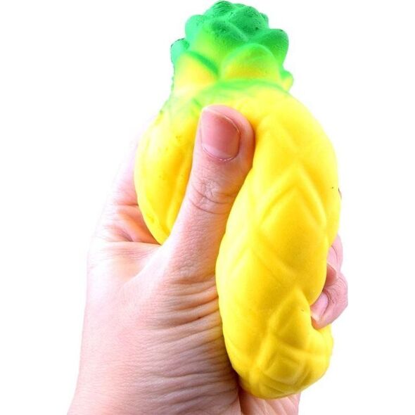 Jokomisiada Piankowy gniotek ŻÓŁTY ANANAS Zabawka ZA2616