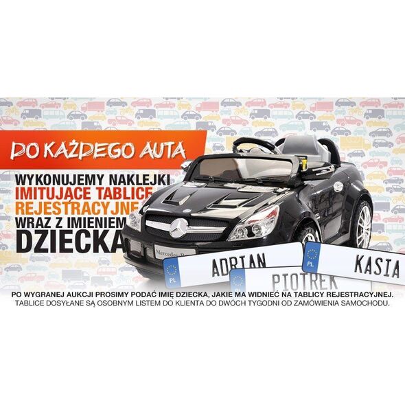 Ramiz Gokart ABARTH Biały