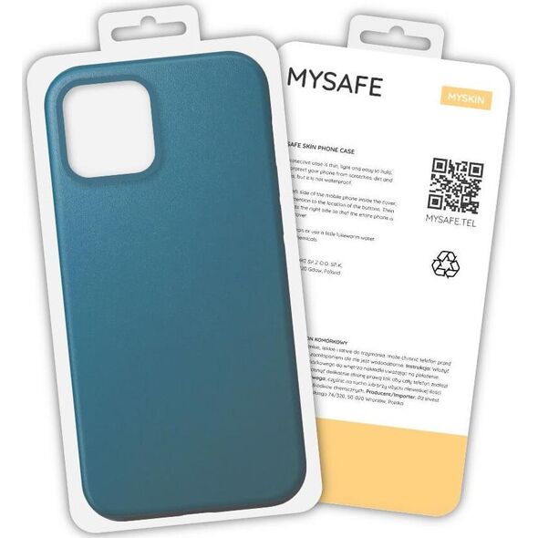 Mysafe MYSAFE ETUI SKIN IPHONE 13 PRO MAX NIEBIESKI PUDEŁKO