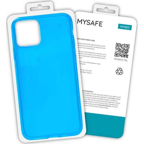 Mysafe MYSAFE ETUI NEO IPHONE 12 NIEBIESKI PUDEŁKO