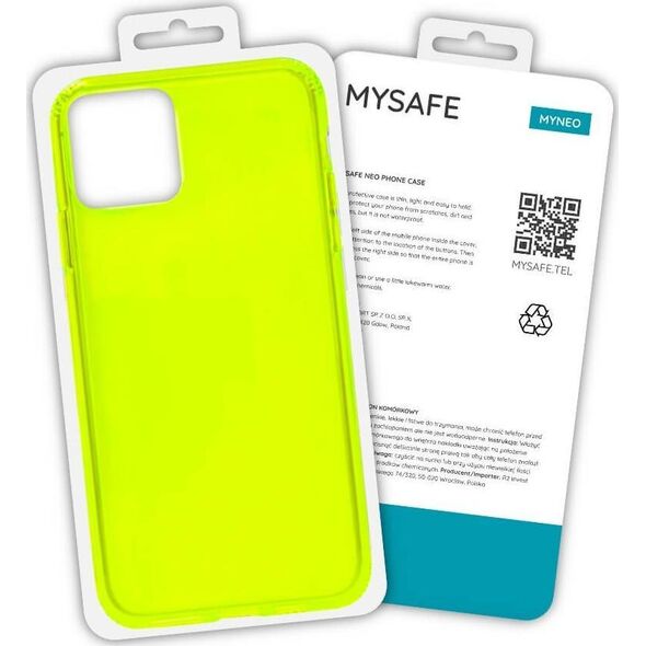 Mysafe MYSAFE ETUI NEO IPHONE 12 MINI ŻÓŁTY PUDEŁKO