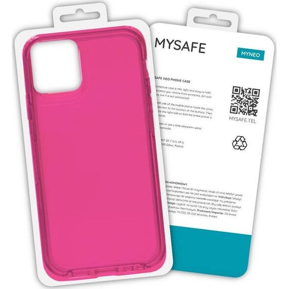 Mysafe MYSAFE ETUI NEO IPHONE 12 MINI RÓŻOWY PUDEŁKO